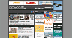 Desktop Screenshot of omkonst.se
